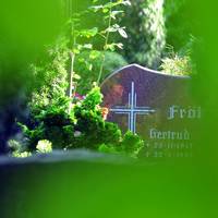 Trauerfall Foto eines Grabes
